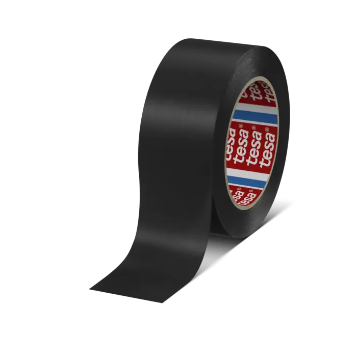 tesa 4169 Bodenmarkierung, 33m x 50mm, schwarz, 180µm