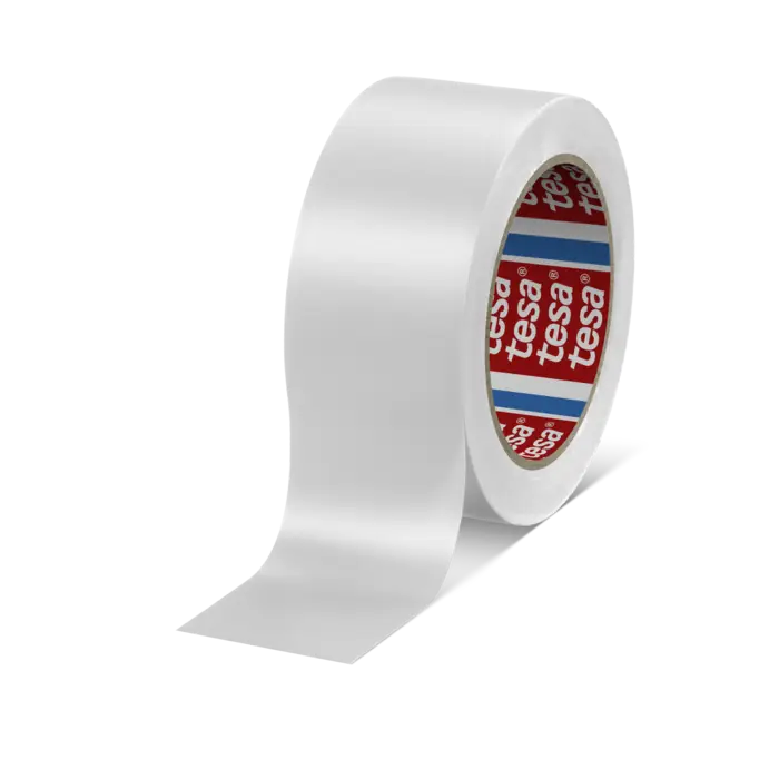tesa 60760 Bodenmarkierung, 33m x 50mm, weiss, 150µm