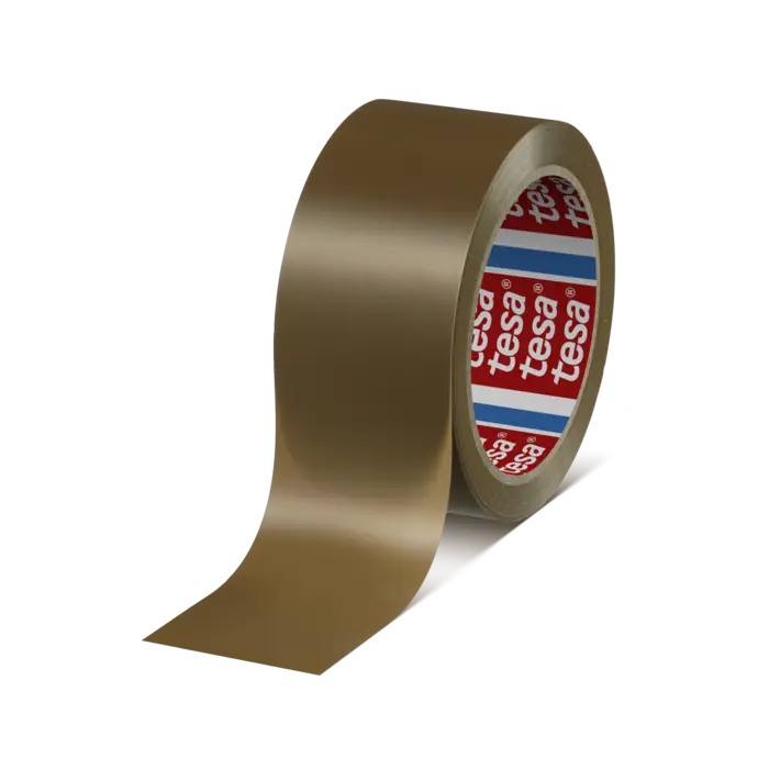 tesapack 4120 PVC, 66m x 50mm, braun, 49µm