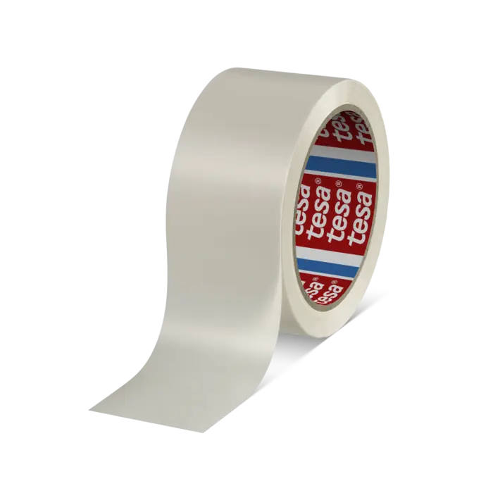 tesapack 4120 PVC, 66m x 50mm, weiss, 49µm