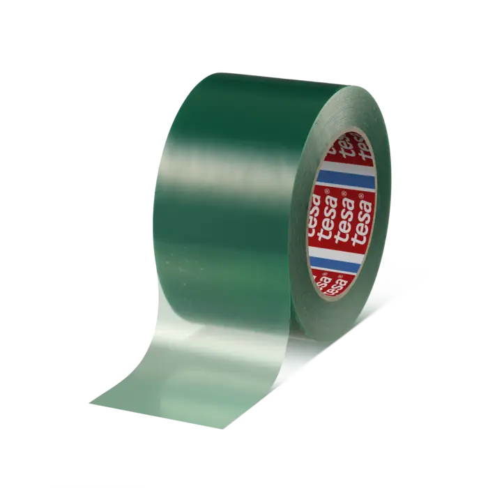 tesakrepp 51444, 55m x 38mm, blau, 50µm