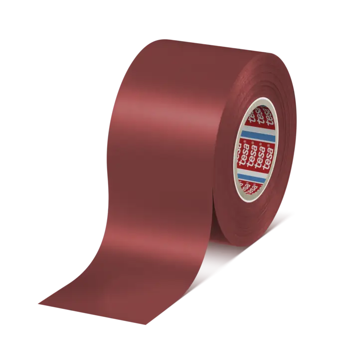 tesaflex 4163, 33m x 50mm, rot, 130µm