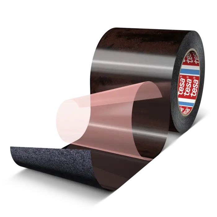 tesa 6930 Laserfolie, 300m x 100mm, schwarz-matt, µm