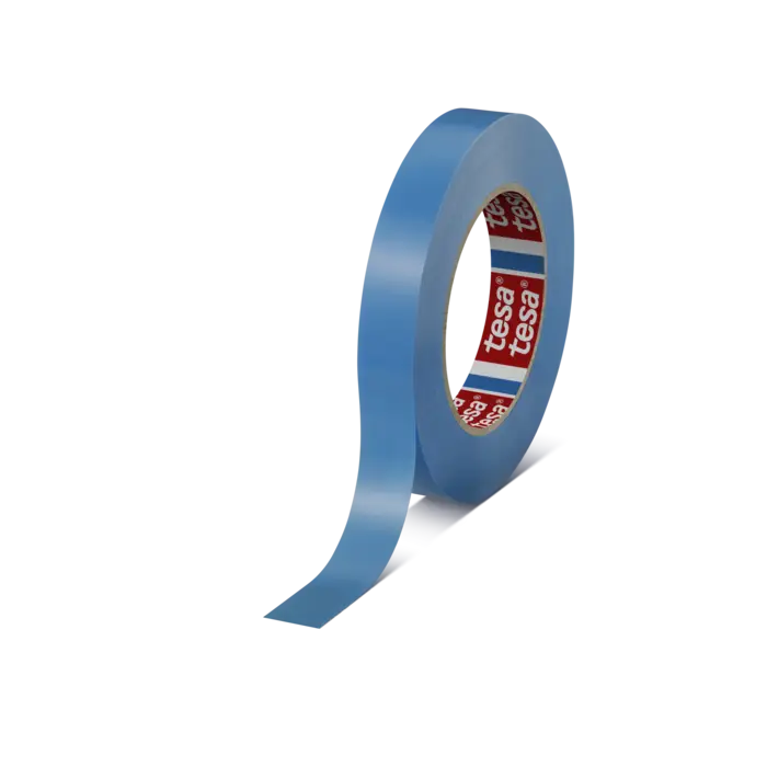 tesakrepp 4308 Blue Krepp, 50m x 19mm, blau, 150µm