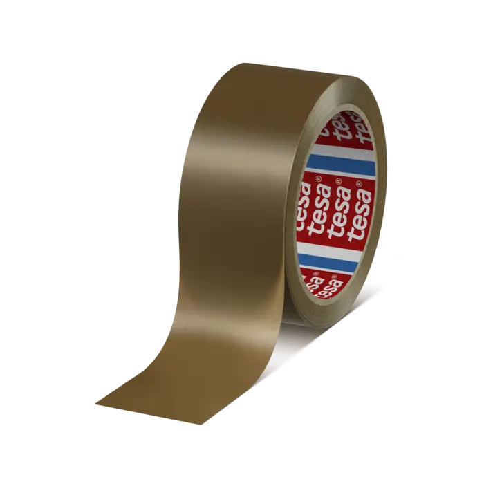 tesapack 4120 PVC, 66m x 48mm, braun, 49µm