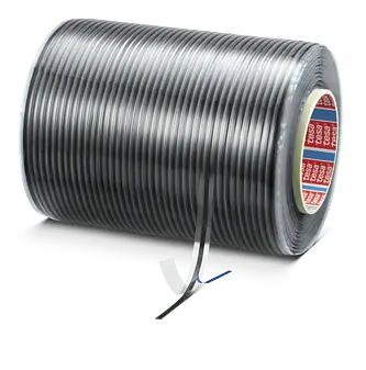 tesa ACXplus 74512 Seal Line, 1400m x 5mm, schwarz, 1200µm