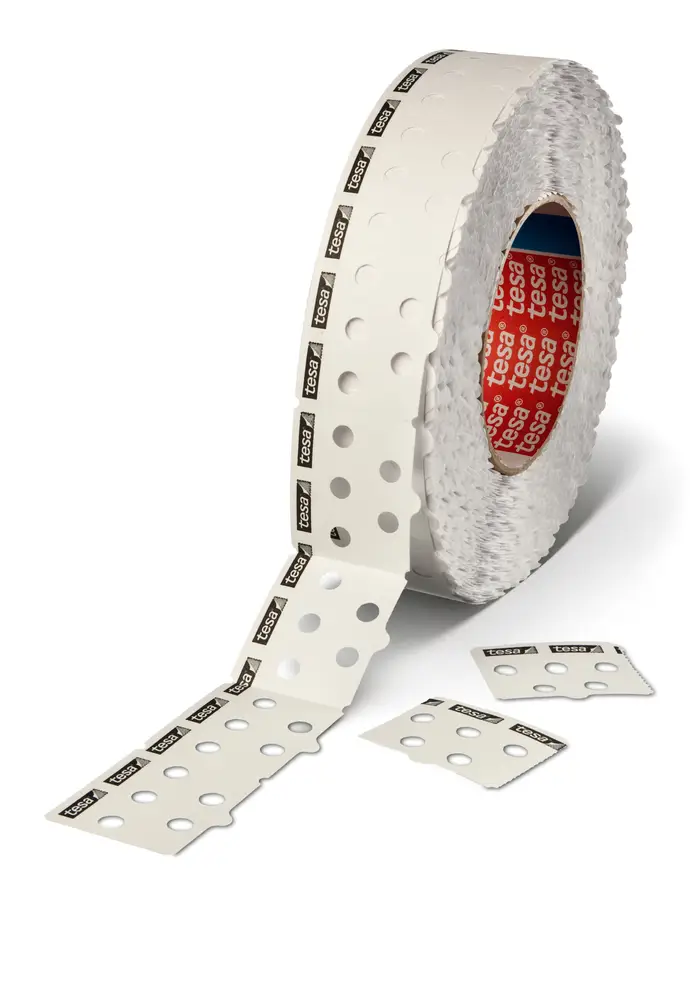 tesa EasyBridge 51721 dots, 130m x 30mm, weiss, 92µm