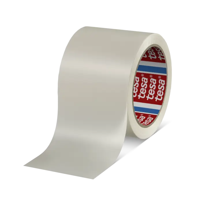tesapack 4120 PVC, 66m x 75mm, weiss, 49µm