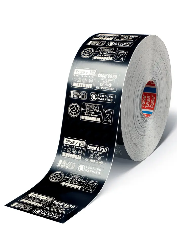 tesa 6930 Laserfolie, 300m x 120mm, schwarz