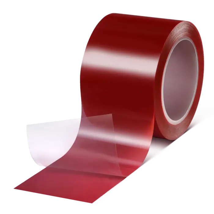 tesa 4200 Silikonklebeband, 33m x 75mm, rot, 90µm
