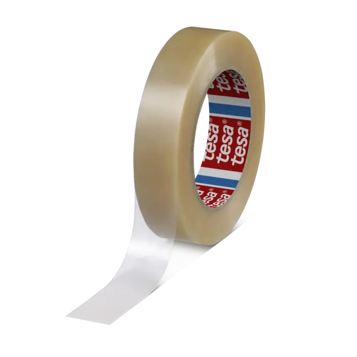 tesapack 4122 PVC, 66m x 25mm, transparent, 88µm