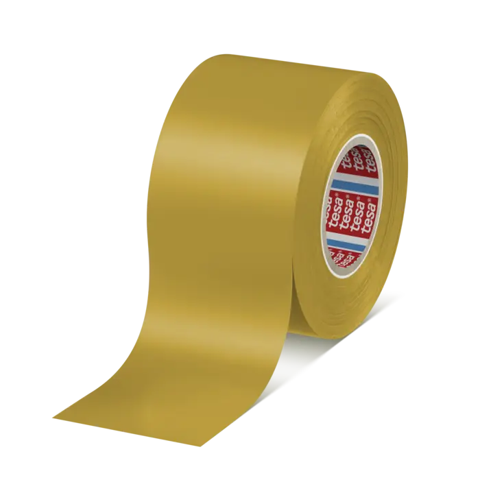 tesaflex 4163, 33m x 50mm, gelb, 130µm