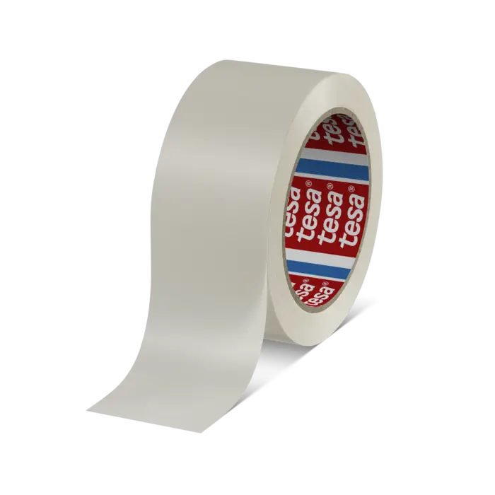 tesapack 4100 PVC, 66m x 50mm, weiss, 65µm