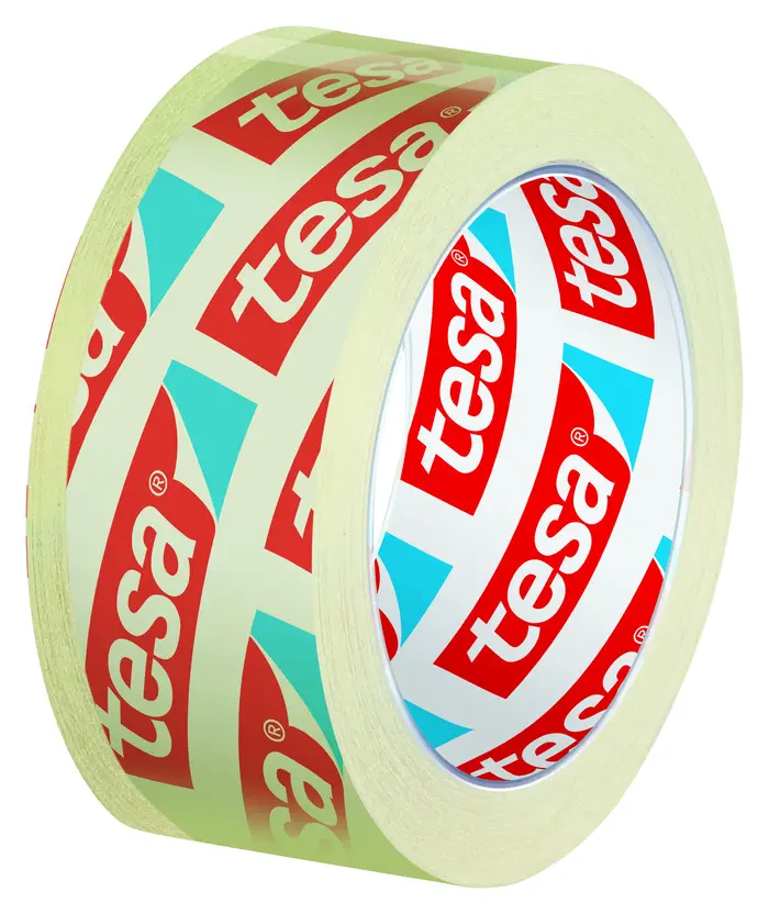 tesa 60404, PVC, 66m x 12mm, gelb, 67µm