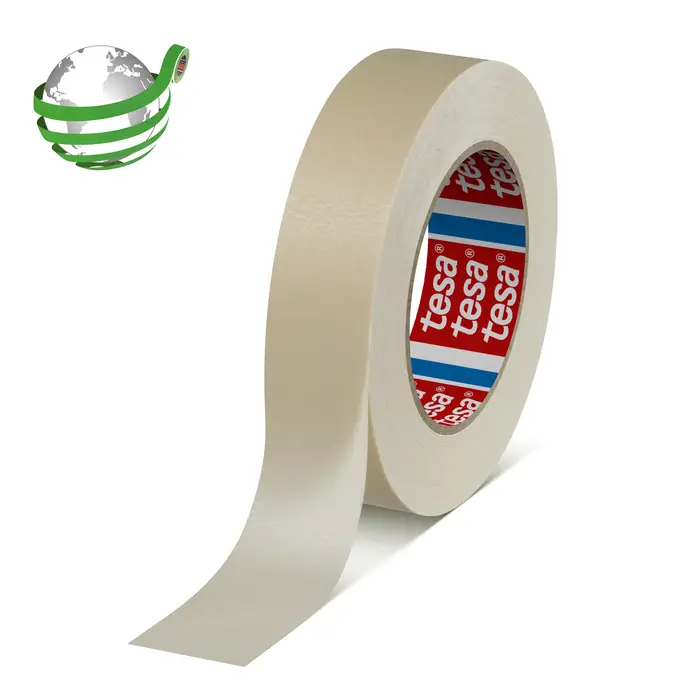 tesa Precision mask 4334, 50 m x 30 mm, yellow, 90µm