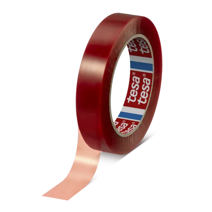 tesafilm 4150, 66m x 19mm, rot, 70µm