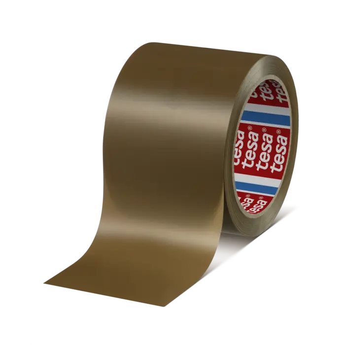 tesapack 4120 PVC, 66m x 75mm, braun, 49µm
