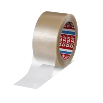 tesapack 4124 PVC, 330m x 50mm, transparent, 65µm