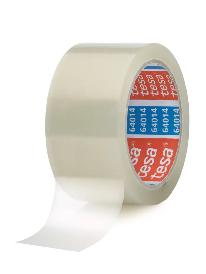 tesapack 64014 PP, 66m x 38mm, transparent, 45µm