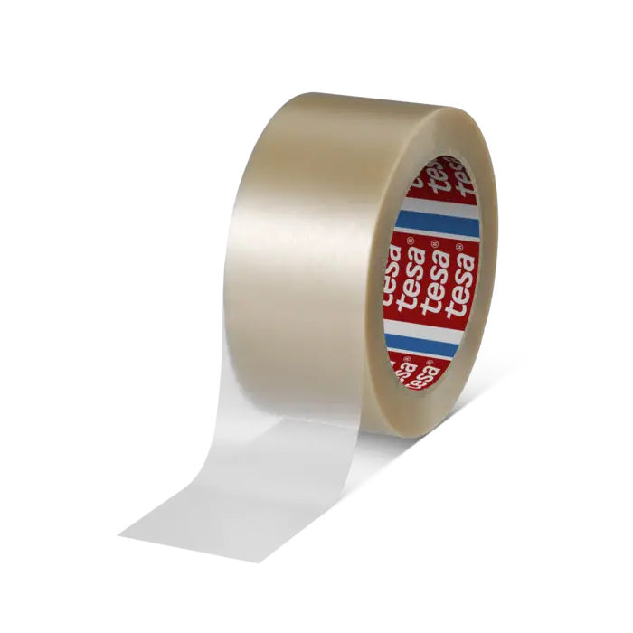 tesapack 4100 PVC, 66m x 50mm, transparent, 65µm