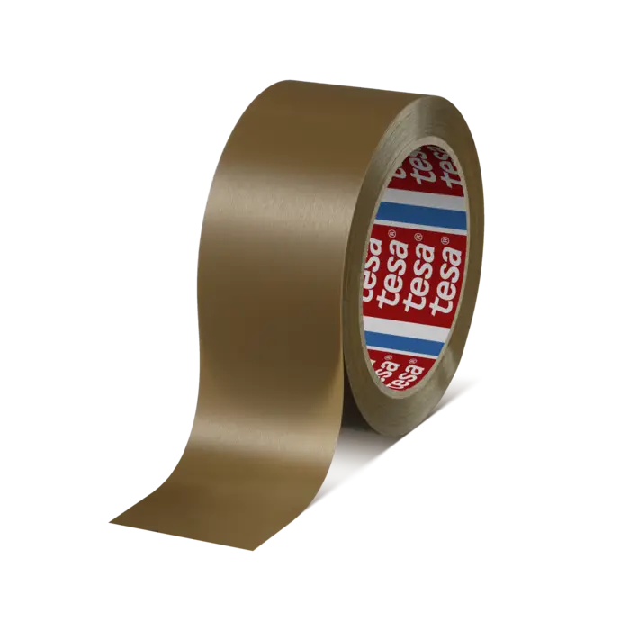 tesapack 4100 PVC, 66m x 50mm, braun, 65µm