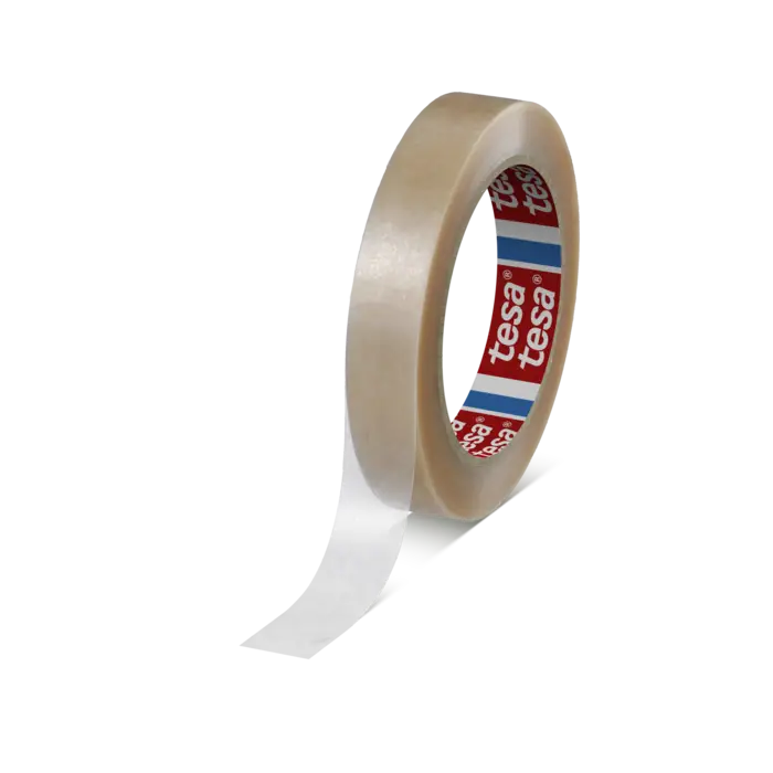 tesapack 4124 PVC - 66m x 12mm - weiß