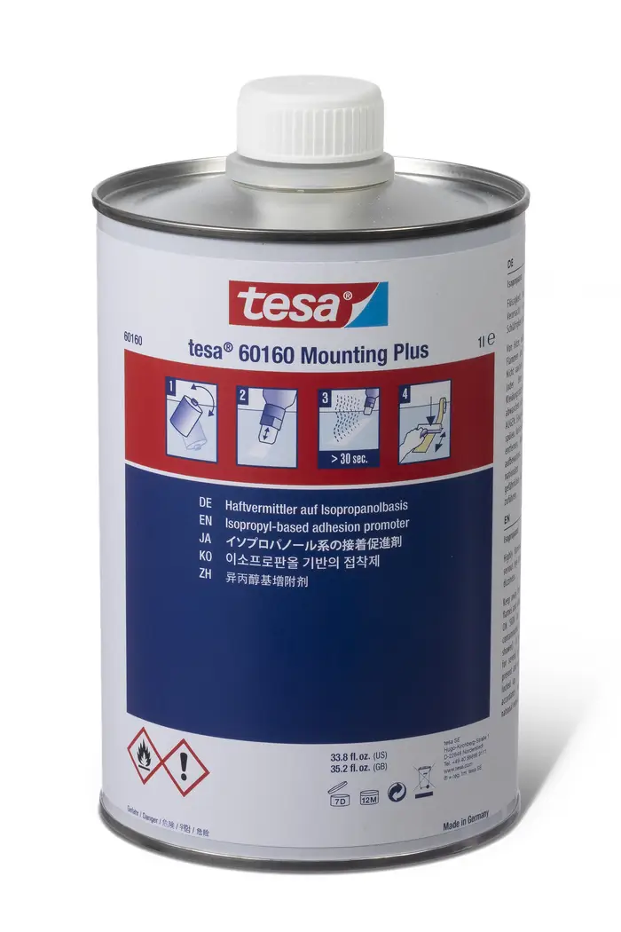 tesa 60760 Bodenmarkierung, 33m x 1280mm, rot, 150µm