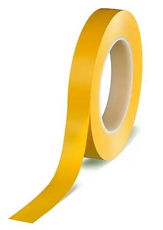 tesaflex 4244 PV 2, 66m x 1020mm, goldgelb, Slitter, 110µm