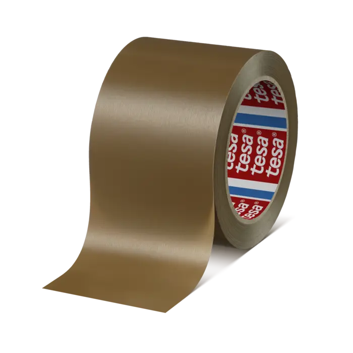 tesapack 4100 PVC, 66m x 75mm, braun, 65µm