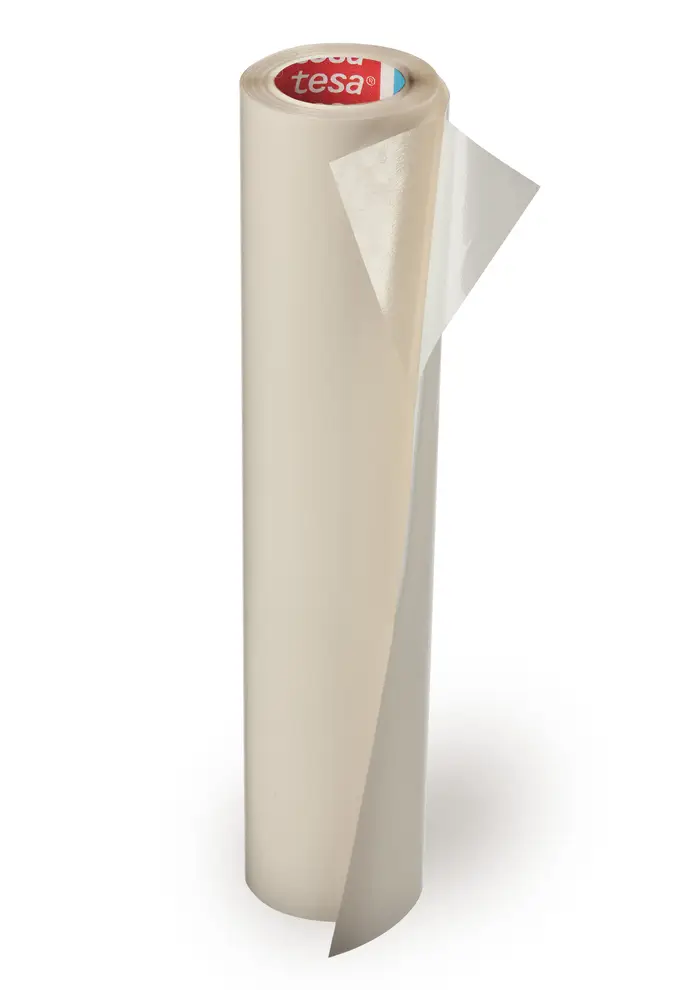 tesaband 53799 Gewebe 80mesh, 50m x 1300mm, silber-matt, 310µm